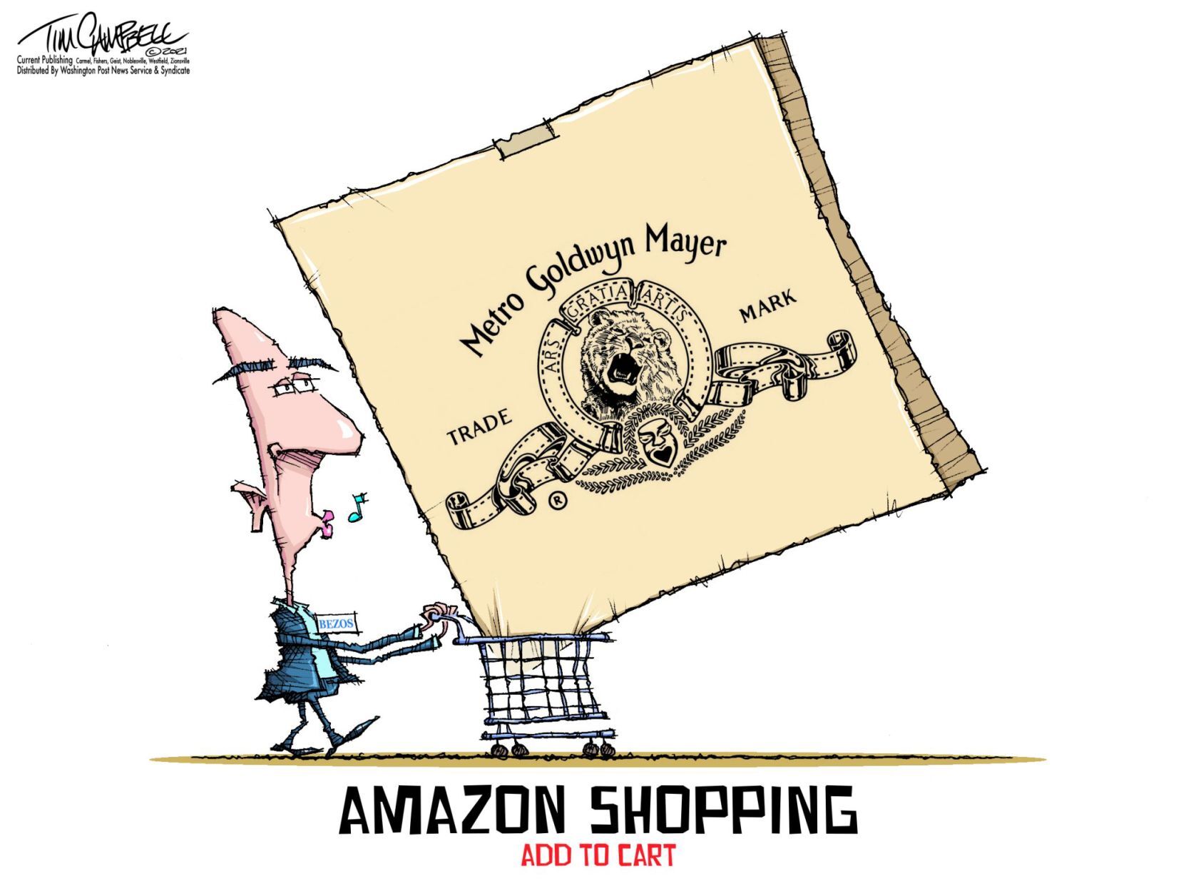 Tim Campbell cartoon